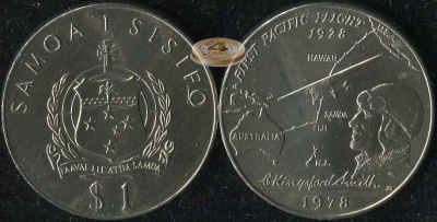 Самоа. 1 тала. 1978 (Unc)