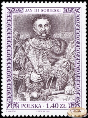 Польша. 1999. Ян III Собеский [1629-1696] (Почтовая марка. MNH OG)