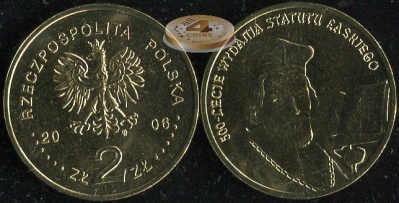 Польша. 2 злотых. 2006 (Unc)