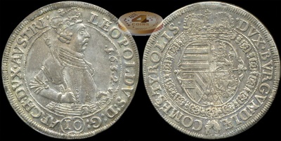 Священная Римская империя. Ценер. 1626 (VF/aXF. Серебро)