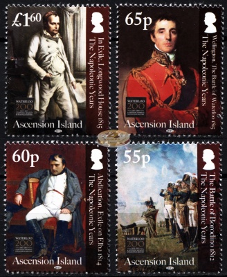 Остров Вознесения. 2015. 200 лет Британскому поселению. Часть III (Серия. MNH OG)