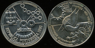 Португалия. 100 эскудо. 1990 (Unc)