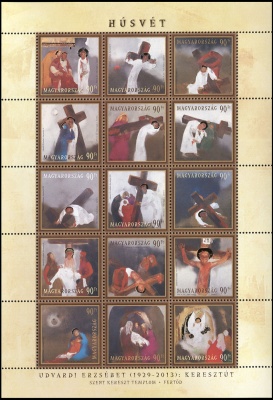 Венгрия. 2014. Пасха 2014 (Малый лист. MNH OG)