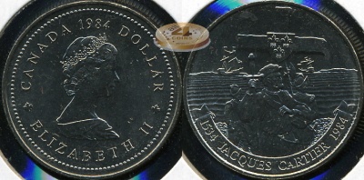 Канада. 1 доллар. 1984 (Unc)