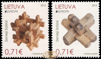 Литва. 2015. Старые игрушки (Серия. MNH OG)