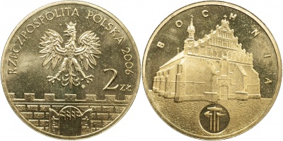 Польша. Монета 2 злотых. 2006 (KM#Y.543. Unc) Бохня
