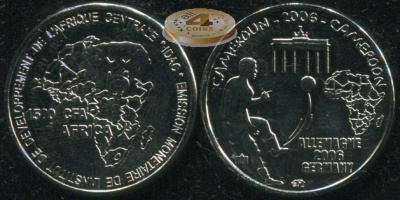 Камерун. 1 африка. 2006 (Unc)