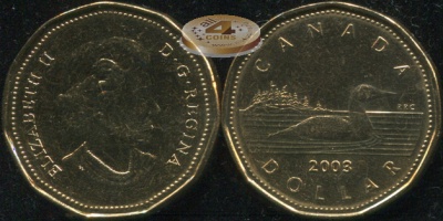 Канада. 1 доллар. 2003 (Unc)