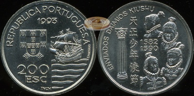 Португалия. 200 эскудо. 1993 (Unc)