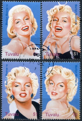 Тувалу. 2007. Мэрилин Монро, 1926-1962 (Серия. CTO Гашеная)