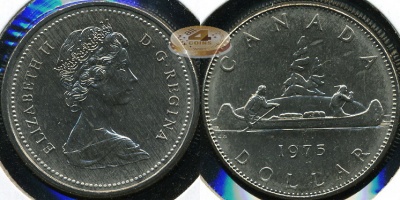 Канада. 1 доллар. 1975 (Unc)