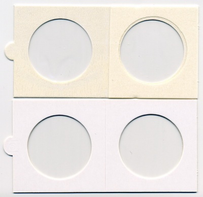 Холдеры для монет самоклеющиеся. Диаметр 40 мм [1 шт] (Hartberger)