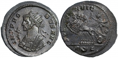 Римская империя. Проб. Антониниан. aUnc биллон. 276-282 Рим