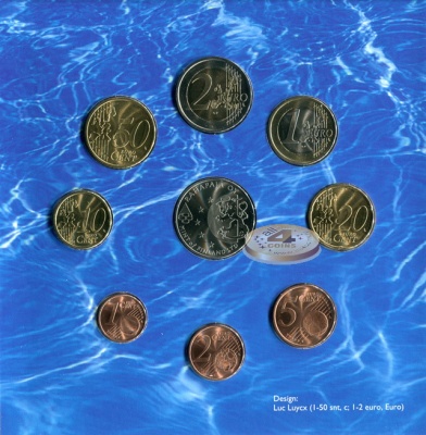 Финляндия. Официальный набор евро. 2004