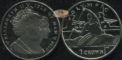 Остров Мэн. 1 крона. 2012 (Unc)
