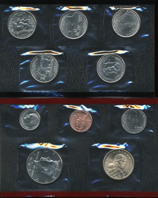 США. Официальный минт-сет. 2006  (D) Unc