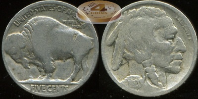 США. 5 центов. 1920 (F)