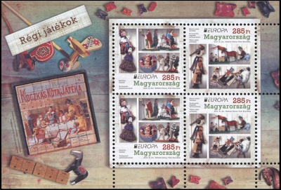 Венгрия. 2015. Старые Игрушки (М.Лист. MNH OG)