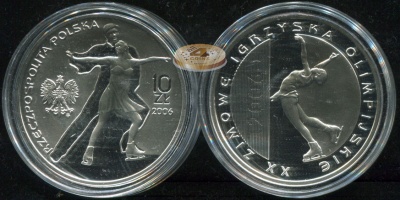 Польша. 10 злотых. 2006 (Proof. Серебро)