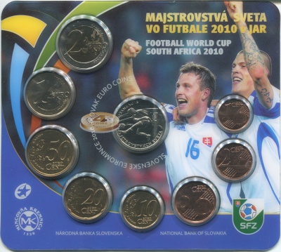 Словакия. Официальный набор евро. 2010