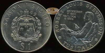 Самоа. 1 тала. 1969 (Unc)