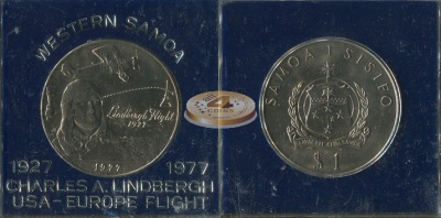 Самоа. 1 тала. 1977 (Box-Unc)