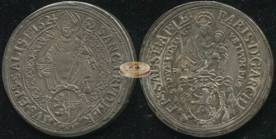 Австрия (Зальцбург). Талер. 1624 (aXF. Серебро)