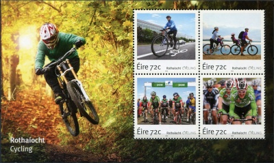 Ирландия. 2016. Велоспорт в Ирландии (Малый лист. MNH OG)
