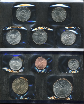 США. Официальный минт-сет. 2006  (P) Unc