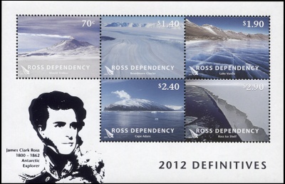 Зависимая Территория Росса. 2012. Стандарная марка (Малый лист. MNH OG)