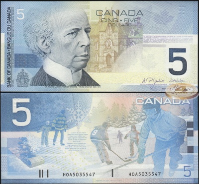 Канада. 5 долларов (Unc) 2002