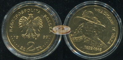 Польша. 2 злотых. 1999 (Unc)