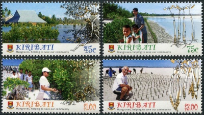 Кирибати. 2014. Мангровые заросли (Серия. MNH OG)