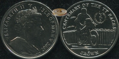 Остров Мэн. 1 крона. 2007 (Unc)