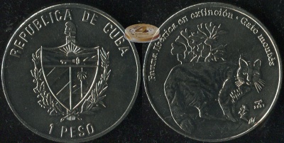 Куба. 1 песо. 2007 (Unc)