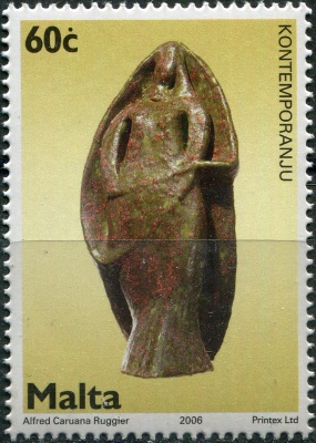 Мальта. 2006. Современная статуэтка (Почтовая марка. MNH OG)