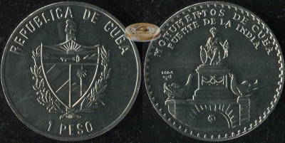Куба. 1 песо. 2004 (Unc)