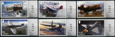 Джерси. 2018. 100-летие Королевских ВВС (Серия. MNH OG)