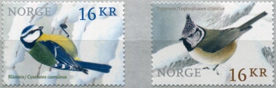 Норвегия. 2015. Птицы Норвегии (Серия. MNH OG)