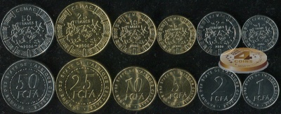 КФА Центр. Набор №3 (6 монет) 2006