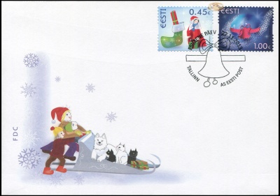 Эстония. 2013. Рождество 2013 (Конверт Первого Дня. )