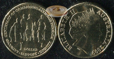 Австралия. 1 доллар. 2009 (Unc)