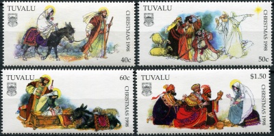 Тувалу. 1998. Рождество (Серия. MNH OG)