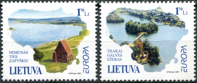Литва. 2001. Природное сокровище (Серия Почтовых марок. MNH OG)