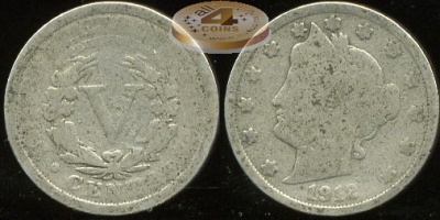 США. 5 центов. 1912 (AG)
