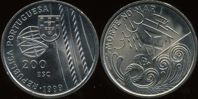 Португалия. 200 эскудо. 1999 (Unc)