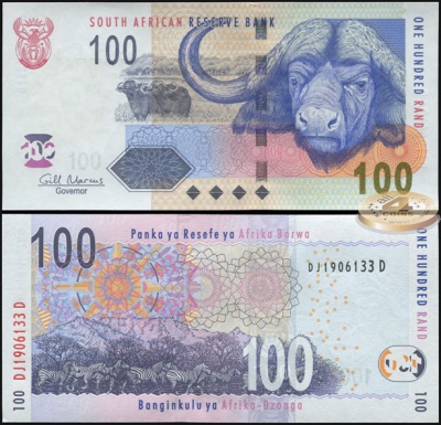 ЮАР. 100 рандов (Unc) 2009
