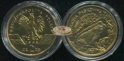 Польша. 2 злотых. 1998 (Unc)