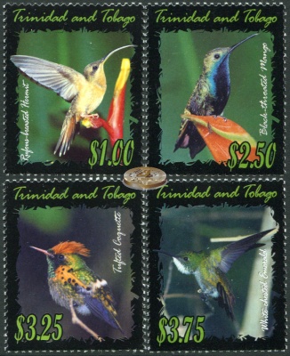 Тринидад и Тобаго. 2002. Колибри (Серия. MNH OG)