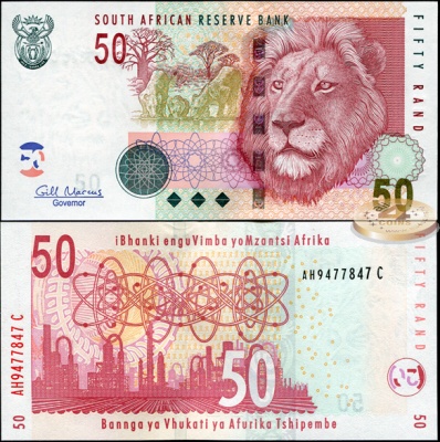 ЮАР. 50 рандов (Unc) 2009